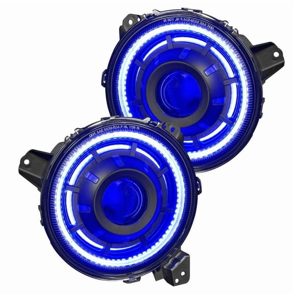 ORACLE Lighting Oculus ColorSHIFT Bi-LED Projector Headlights for Jeep JL / Gladiator JT