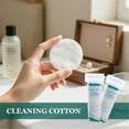 thumbnail image 6 of Cotton Rounds for Face, 2025 Upgraded Premium Cotton Pads, Soft Hypoallergenic Pads, Highly Absorbent Makeup Remover Pad for Beauty Routine, Gentle Cosmetic Pads for Sensitive Skin (2pcs), 6 of 7