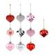 thumbnail image 2 of CaiYueKe 10 Pcs Valentine's Day Decorations Heart Hanging Ornaments Plastic Ball Pendants for Home Party Wedding Romantic Holiday Seasonal Decorative Supplies, 2 of 6