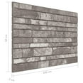 thumbnail image 2 of vidaXL Wall Paper 10 Pcs Waterproof 3D Wall Panel for Bedroom Kitchen EPS, 2 of 6