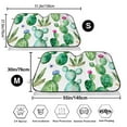 thumbnail image 3 of Uemuo Cactus Plants1 Pattern Accordion Car Windshield Sun Shade, Foldable Reflective Sun Visor for Car, Reflector Windshield Sunshade-Medium, 3 of 7