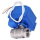 thumbnail image 5 of Válvula de bola motorizada de acero inoxidable, recta, mini colocación hidráulica DN15 DC12V, 5 of 8
