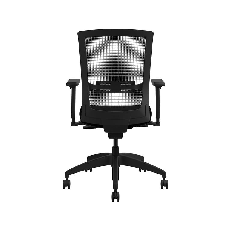 Allsteel Quip Ergonomic Office Chair Silla de Trabajo Giratoria Negro Carbono En Oficina Walmart