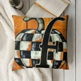 thumbnail image 3 of YINGXI Fall Decorative Throw Pillow Covers umpkins Thankful Blessed Fall Decor Outdoor Farmhouse Pillow Cases for Home Couch (Orange Color) 18x18in, 3 of 5