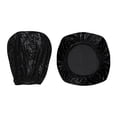thumbnail image 2 of para sillas de oficina para computadora para para sillas con , Conjunto negro Soledad fundas para asientos de oficina, 2 of 8