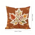 thumbnail image 4 of Fall Pillow Covers Halloween Fall Decorations WHite Sofa Couch Pillow Covers Square Summer Pillow Covers 18x18 for Farmhouse Thanksgiving Pillowcase Decorative Throw Pillow Covers Cushion Cases, 4 of 7
