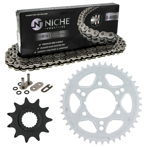Niche Sprocket Chain Set for Polaris Trail Boss 250 11/42 520 O-Ring ATV MK1004364