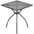 thumbnail image 2 of vidaXL 3 Piece Bistro Set with Folding Chairs Steel Anthracite, 2 of 11