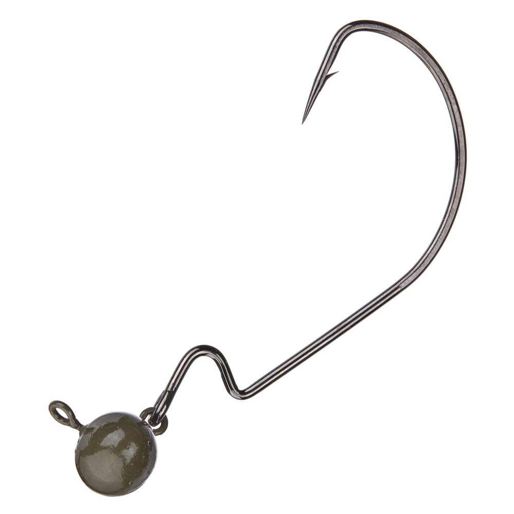 Reaction Tackle Tungsten Football/Swing Jig Heads 3Pack for Bass