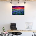 thumbnail image 4 of Blue Bonnet Field V | Western Floral Art in Gallery Wrap Canvas | 18L X 27W" Inches, 4 of 5