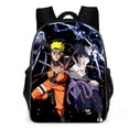 thumbnail image 4 of Juego de 3 mochilas de Anime para niños, mochila de dibujos animados con bolsa de mensajero, estuche para lápices para la escuela, viajes al aire libre, Camping, Picnic, 4 of 7