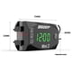 thumbnail image 4 of Reloj Electrónico Motocicleta 12 V Pantalla Digital 3 en 1 A Prueba Polvo () Verde, 4 of 4
