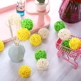 thumbnail image 6 of Decorative Rattan Balls Vase Fillers Blue Multicolor – 15 Pack Wicker Bowl Filler Orbs for Coffee Table, Wedding Centerpieces, Home Decor, 6 of 6