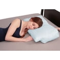 thumbnail image 6 of Jersey Knit Cover For The Better Sleep Fiber Fill Pillow - Hypoallergenic - Tailored Fit - Pillow Cover, White, 6 of 7