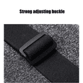 thumbnail image 4 of Riñonera para correr con doble cremallera y correa elástica ajustable Cinturón para correr para entrenamientos en el gimnasio Ejercicio Ciclismo Actividades al aire libre, 4 of 7