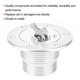 thumbnail image 2 of ID 43.5mm/1.71in Aluminum Alloy Flush Mount Fuel Cell Surge Tank Cap 6 Bolt Opening, 2 of 3