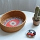 thumbnail image 2 of Cesta de frutas de ratán, cesta de almacenamiento, suministros de almacenamiento de cocina, mesa A, 2 of 5