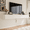 white-55'', variant on 47" Fluted Floating TV Stand, Fully Assembled Wall Mounted Media Console for TVs up to 50", Black