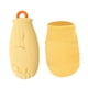 thumbnail image 2 of Bolsa de agua caliente Bolsa de agua caliente para clima frío Cómodo calentador de manos de silicona con bolsillo para las manos Funda de punto para Amarillo, 2 of 9