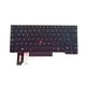 thumbnail image 1 of Bearachild Teclado español escritura fluida puntero retroiluminado diseño curvo bien ajuste retroiluminación hogar Oficina reemplazo para Thinkpad E480 Juegos de teclado y mouse para computadora, 1 of 6