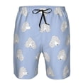 thumbnail image 3 of Fotbe Cute Poodle Dog Trajes de Baño Estampados para Hombre, Shorts de Verano de Secado Rápido, Ropa de Playa, Bañadores-Medium, 3 of 6