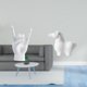 thumbnail image 2 of Estatua de resina con gesto de roca, figura de caballo, escultura de animal, adorno de mano y , ideal para el hogar, restaurante o apartamento., 2 of 8