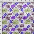 thumbnail image 4 of oneOone Cotton Flex Wine Fabric Floral Craft Projects Decor Fabric Printed By The Yard 40 Inch Wide, 4 of 4