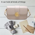 thumbnail image 3 of Monederos para mujer Bolso pequeño de hombro Lindo clutch de diseñador Bolsos de mano Bolso cruzado Hobo blanco cremoso:;:;, 3 of 5