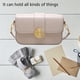 thumbnail image 3 of Monederos para mujer Bolso pequeño de hombro Lindo clutch de diseñador Bolsos de mano Bolso cruzado Hobo blanco cremoso:;:;, 3 of 5