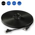 thumbnail image 1 of Konex (TM) Ethernet Cable Cat6 Flat 100ft Black, Network Cat 6 Patch Cable, Internet Cable With Snagless RJ45 Connectors, 1 of 4