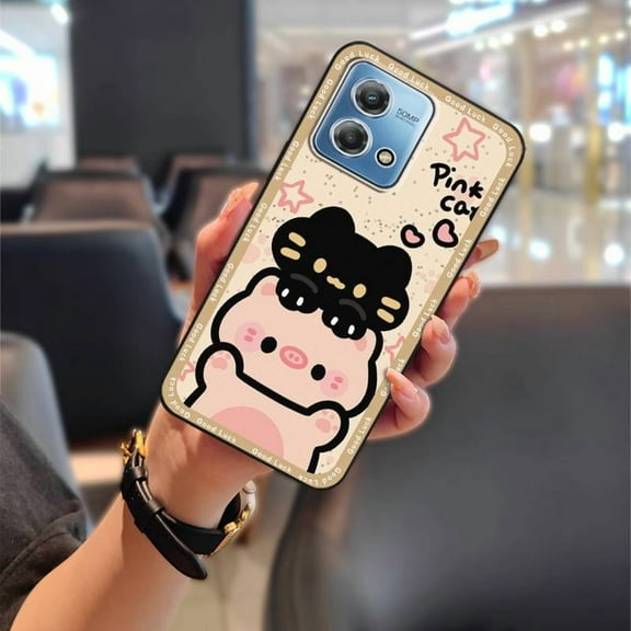KBS-Phone Case For MOTO G Stylus 4G 2023, TPU Graffiti Anti-dust Soft case Shockproof Cartoon Full wrap Anti-knock Silicone Fashion Design Cute Phone Pouch Dirt-resistant Protective