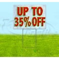 thumbnail image 1 of Up To 35% Off (18" x 24") Yard Sign, Includes Metal Step Stake, 1 of 6