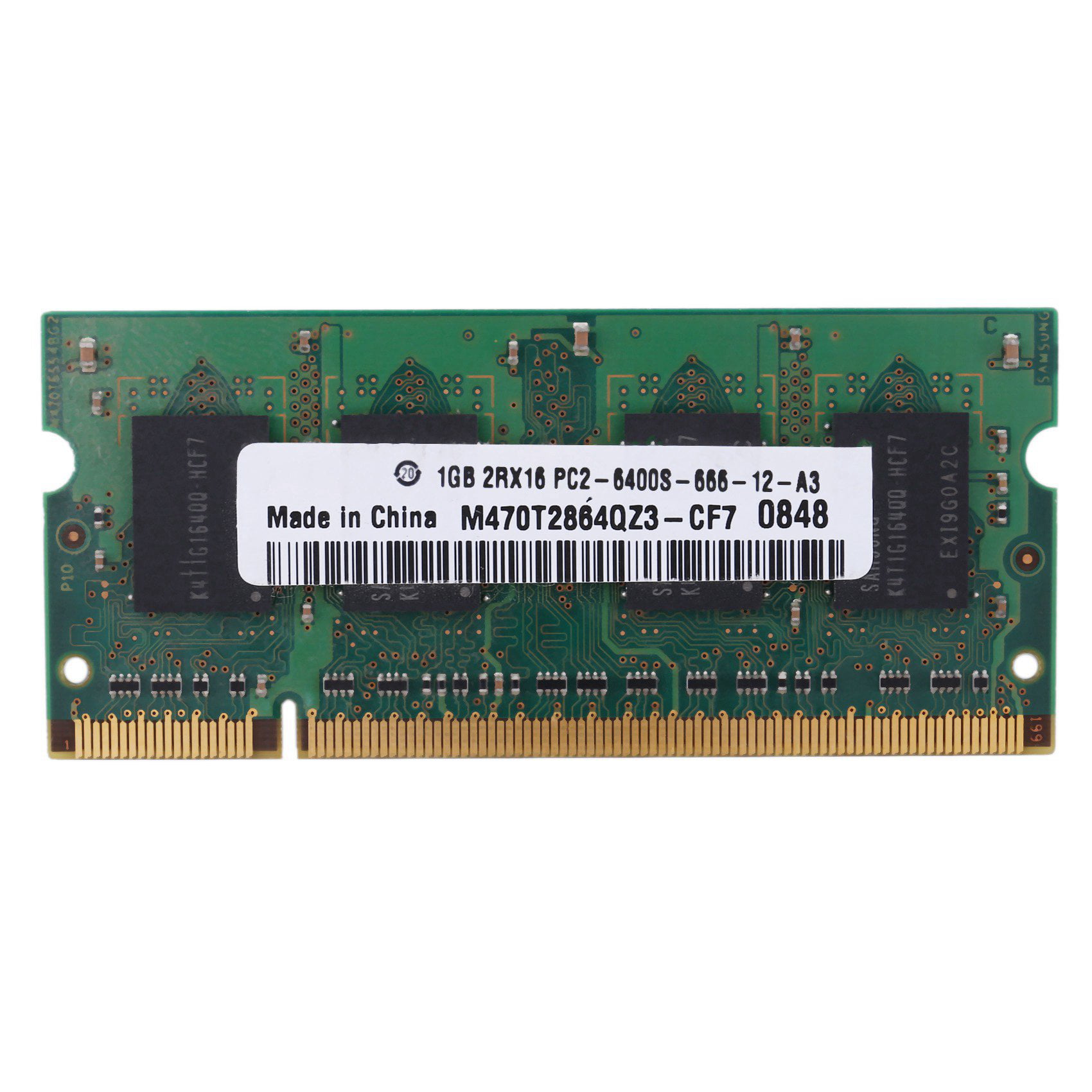 For Samsung 2GB 2G PC2-6400 DDR2-800MHz 200Pin 1.8V SODIMM RAM Kit Laptop Memory 