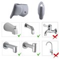 thumbnail image 3 of Bathtub Spout Cover, Faucet Cover Protector for Baby - Silicone Gray Elephant - Kids Bathroom Accessories - Free Toys, 3 of 6