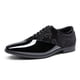 thumbnail image 1 of Zapatos de Vestir de Hombre Bruno Marc, Oxford de Terciopelo y Charol con Cordones, 1 of 7