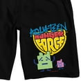 thumbnail image 2 of Aqua Teen Hunger Force Mooninites Men's Black Sleep Pajama Shorts 
-3XL, 2 of 5