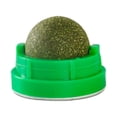thumbnail image 2 of Bolas de hierba gatera divertidas Suministros para gatos Juguete de hierba gatera Resistencia a mordeduras para gatos domésticos (Verde), 2 of 5