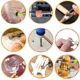 thumbnail image 3 of Juego de 108 minimáquinas eléctricas para grabar y pulir madera con regulación de velocidad, para esmerilar y pulir, con taladro eléctrico pequeño, herramientas de grabado DIY, 3 of 5