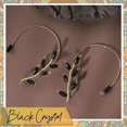 thumbnail image 2 of Pendientes De Gancho Para La Oreja Para Mujeres Y Niñas, Pendientes Sin Perforación, Regalo De Joyería 1 Par Guardurnaity AP006144-03, 2 of 6