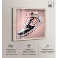 thumbnail image 2 of Glistening Studded Sneaker Shadowbox Print Sneaker Wall Art by Art Remedy, Blonde Frame, 16 x 16, 2 of 6