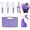 6 Pcs Set, variant on 6 Pieces Garden Tools Set Planting Tools, Non-Slip Handle with Anti-Rust Trowel, Cultivator, Pruning Shear, Water Sprayer and Carrying Case, Gloves with Claws