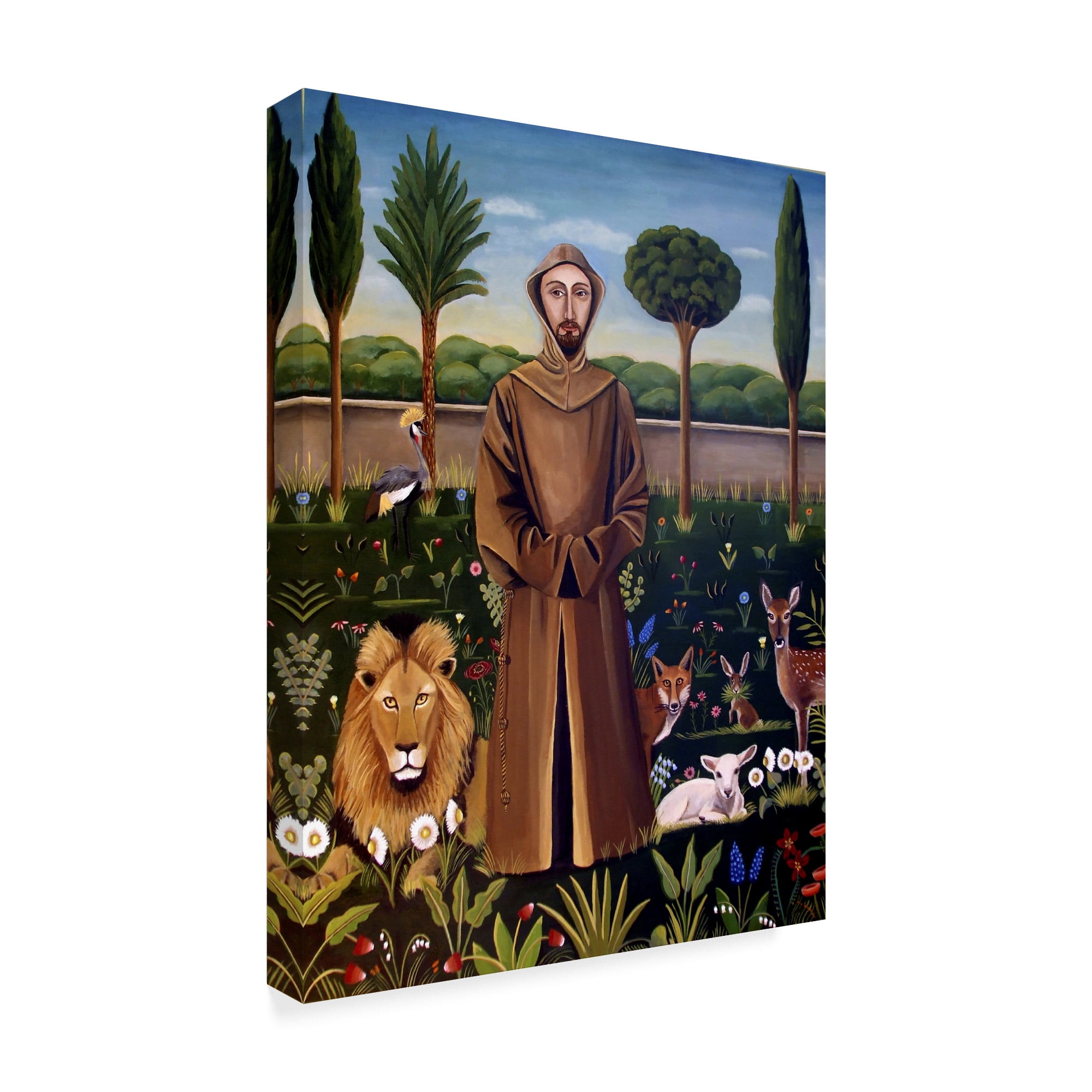 Trademark Fine Art 'Francis 3' Canvas Art by Catherine A Nolin