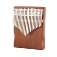 thumbnail image 2 of Instrumento Musical de percusión Kalimba 21 teclas madera de caoba dedo Likrtyny pulgar Piano Sanza Africana Mbira con herramienta de afinación partituras, 2 of 8