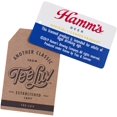 thumbnail image 4 of Hamm's Men's Grey Script Logo T-Shirt-Small, 4 of 4