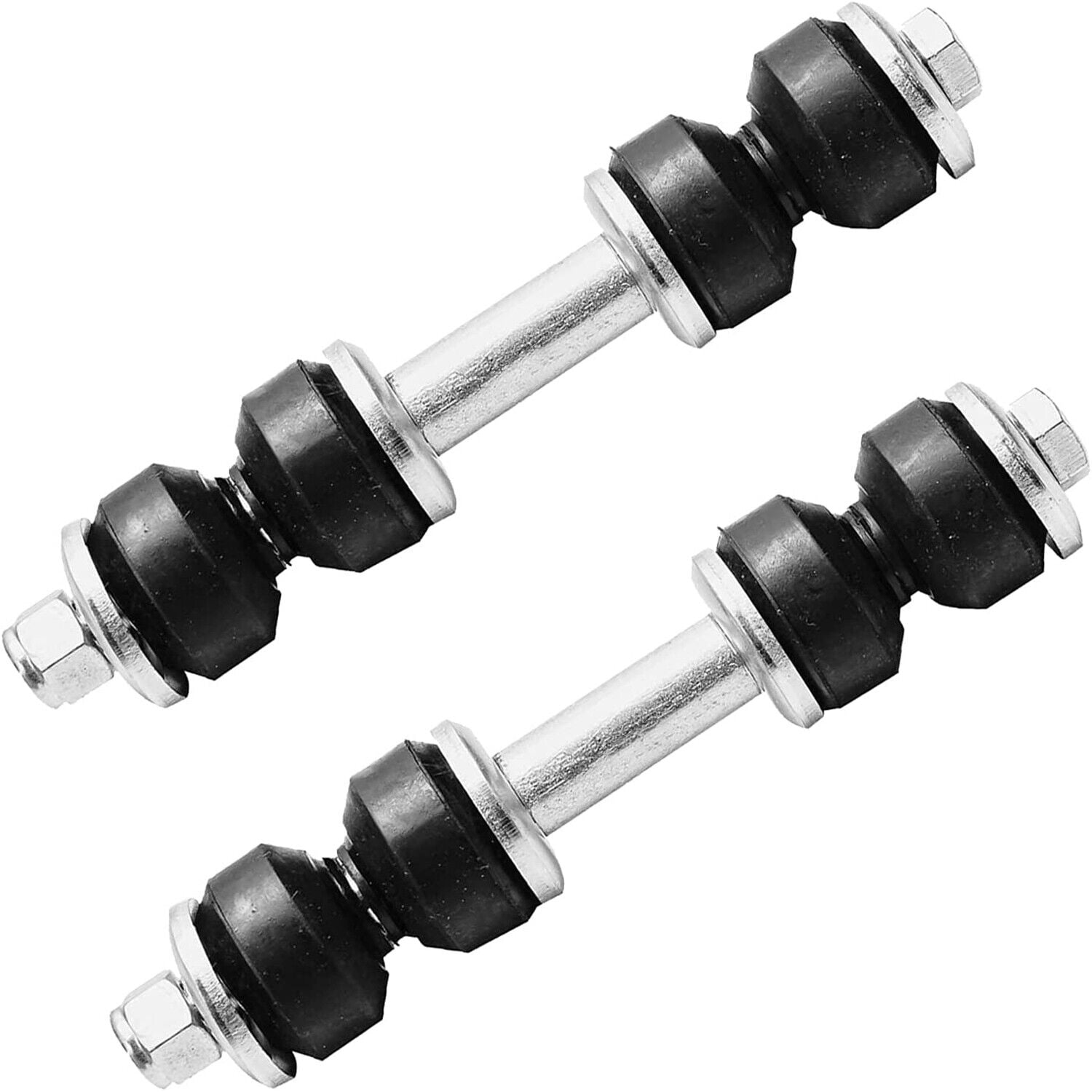 Detroit Axle - Front Inner Outer Tie Rods Sway Bars Kit Replacement for Buick Lucerne Lesabre Cadillac DTS Deville Aurora - 8pc Set
