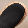 thumbnail image 6 of BRGZLK Girls Snow Boots Winter Fashion Cute Low Heel Anti-Slip Warm Short Booties Outdoor Hiking Walking Shoes for Little Kids/Big Kids Black 12.5 Little Kids, 6 of 7