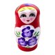 thumbnail image 5 of 5 capas de pintura de color Matryoshka muñeca rusa de madera anidación muñeca artesanal (rojo) Ndcxsfigh Nuevos Originales, 5 of 5