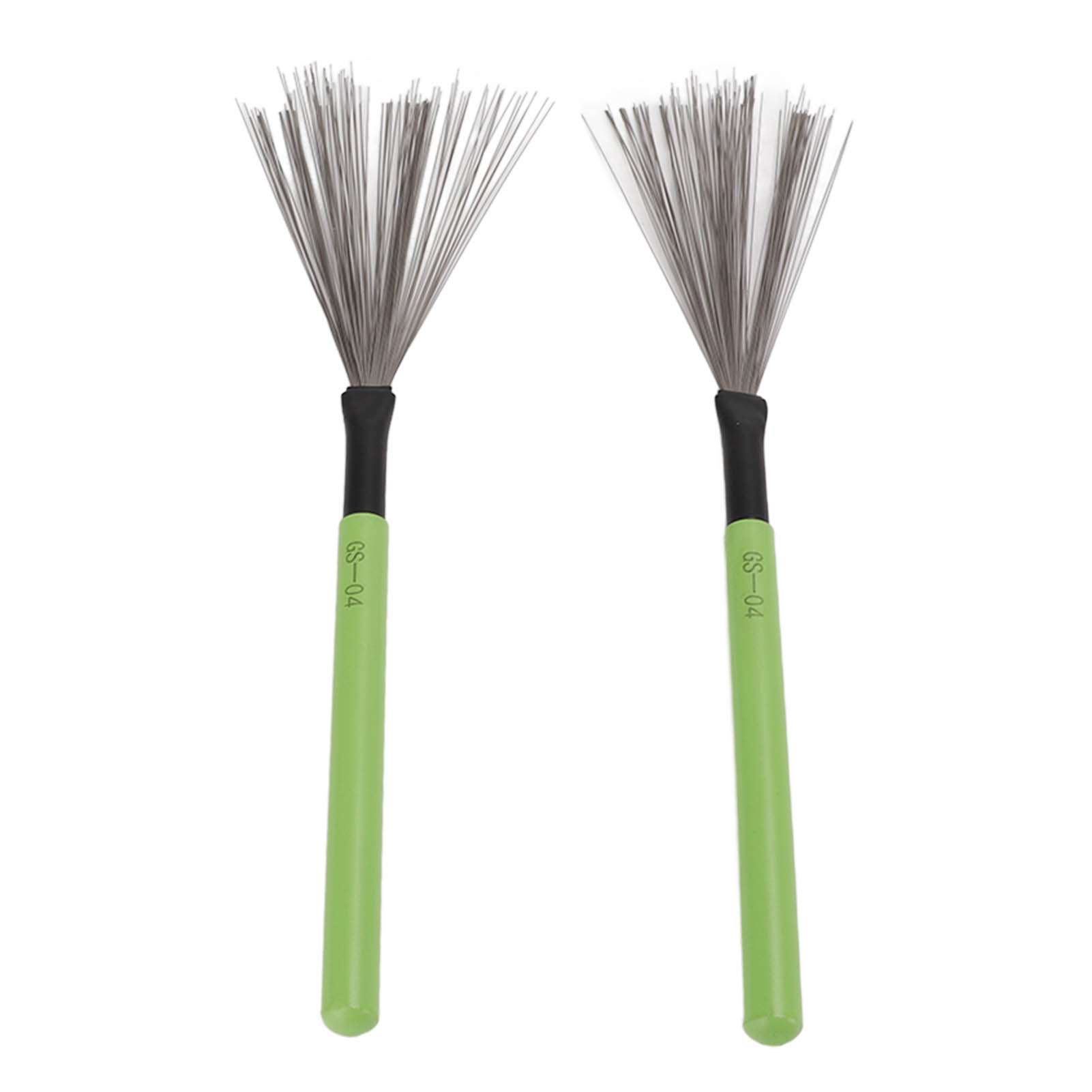 Drum Brush, Maple Wooden Handle Steel Wire Instrument Accessory Drum