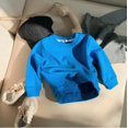 thumbnail image 3 of Sudadera de otoño para niños, de manga larga, de color liso, unisex, con capucha para niños y niñas, BB07, 3 of 5
