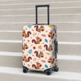 thumbnail image 5 of Uemuo Forest Squirrel Nuts Printed Washable Luggage Cover - Fashion Suitcase Protector Fits 18-32 Inch Luggage -, 5 of 9